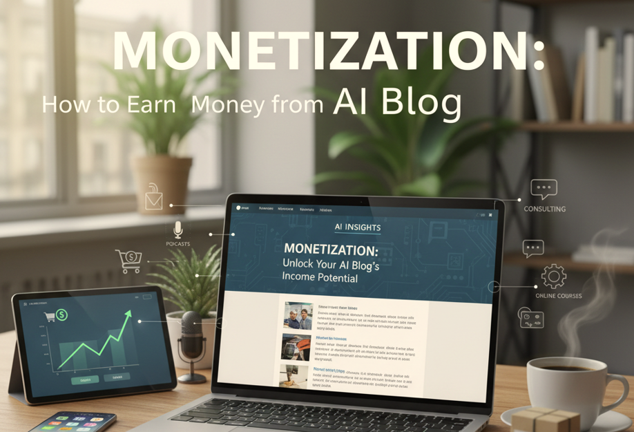 Monetization: How to Earn Money from an AI Blog