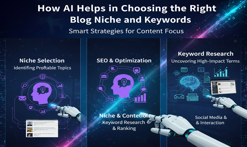 How AI Helps in Choosing the Right Blog Niche and Keywords