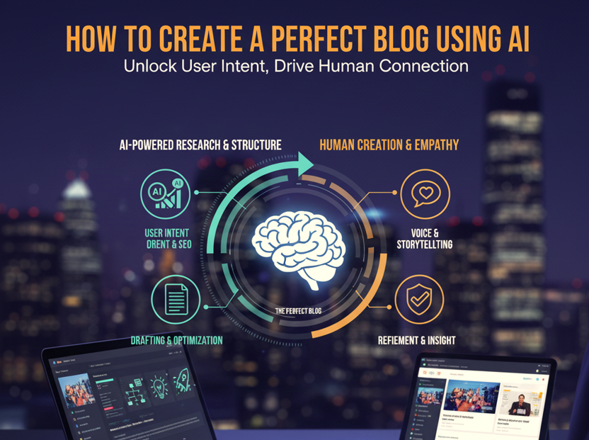 The Future of AI Blog Posts: How to Write Content That Ranks and Feels Human How to Create a Perfect Blog Using AI by Understanding User Intent