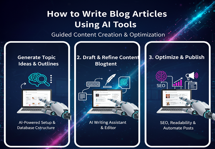 How to Write Blog Articles Using AI Tools