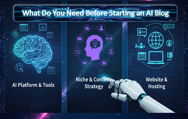 What Do You Need Before Starting an AI Blog