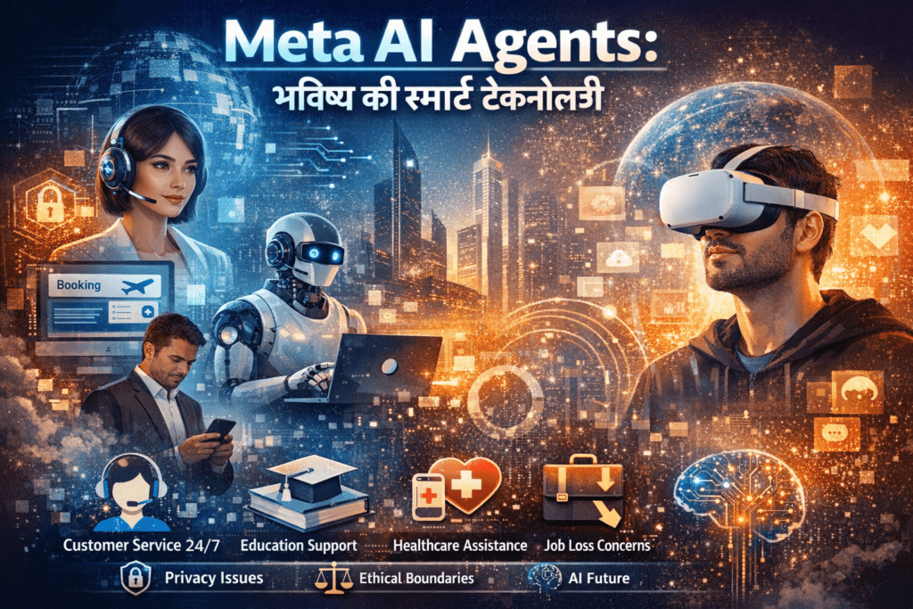 Meta AI Agents aur Digital Daur: Mauke bhi, Chunautiyan bhi | Meta AI Agents भविष्य की स्मार्ट टेक्नोलॉजी 