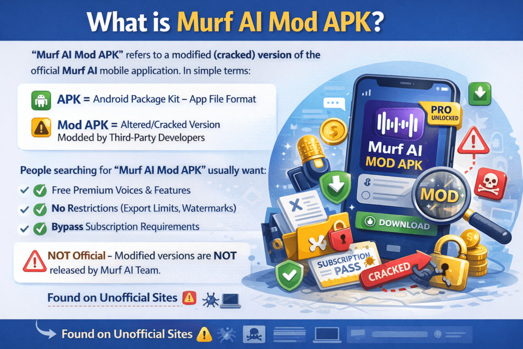 Murf AI Mod APK Explained: Features, Legality & Best Alternatives