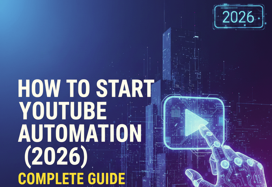 How to Start YouTube Automation (2026) – Complete Guide
